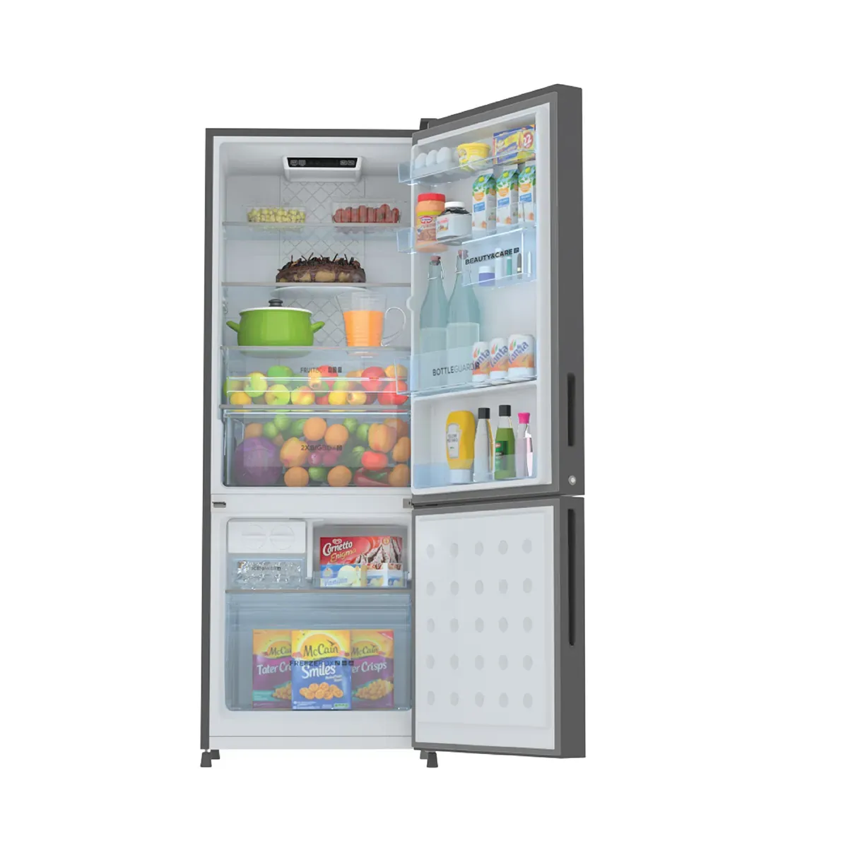 237 Litres, Frost Free Inverter Bottom Mount Refrigerator HRB-2872PMG-P - Image 8