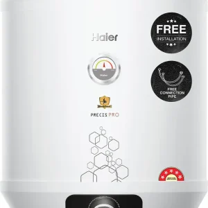 Haier 15 L Storage Water Geyser (ES15V-PRECIS PRO, White)