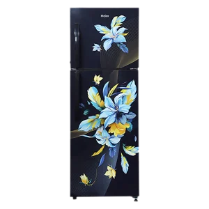 Haier 240 Litres 2 Star Frost Free Double Door Convertible Refrigerator with Turbo Cooling Technology (HRF-2783CKO-F, Black Opal)