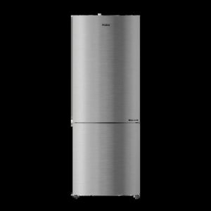 Haier 265 Litres 3 Star Frost Free Double Door Bottom Mount Convertible Refrigerator with Twin Inverter Technology (HRB-3153BIS-P, Inox Steel)