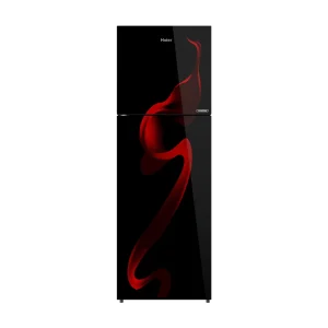 Haier 240 Litres 3 Star Frost Free Double Door Convertible Refrigerator with Turbo Icing (HRF-2903CSG-P, Spiral Glass)