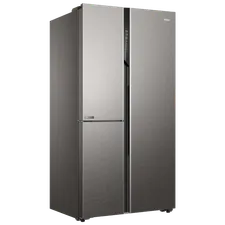 Haier 598 Litres 3 Star Frost Free Side By Side Smart Wifi Enabled Refrigerator with Deo Fresh Technology (HRT-683ISU1, Inox Steel) - Image 8