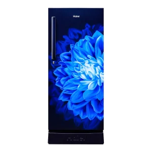 Haier 190 L, 5 Star, Marine Dahelia Finish Direct Cool Single Door Refrigerator with Base Drawer HRD-2105PMD-P