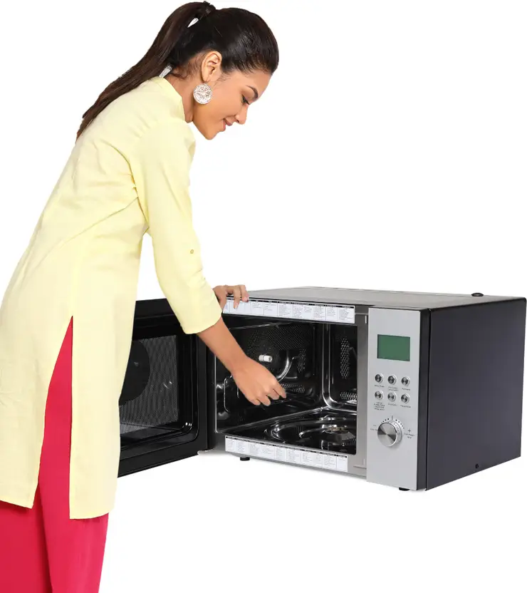 Haier 28 L Convection Microwave Oven (HIL2801RBSJ, Silver) - Image 3