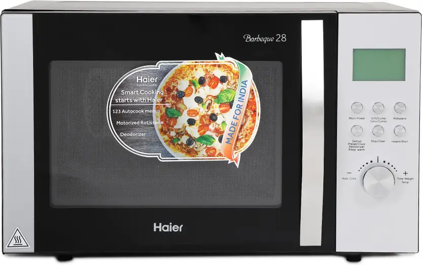 Haier 28 L Convection Microwave Oven (HIL2801RBSJ, Silver)