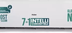 Haier 2025 Model Intelli-Convertible 7 in1 Convertible 1.5 Ton 3 Star Split Inverter Expandable HD Filter,Frost Self Clean,Upto 20 M air Flow, Hyper PCB, 2 Way Swing AC - White  (HSU17VP-POW3BN-INV(HS17VP-POW3BN-INV� / HU17VP-POW3BN-INV ))