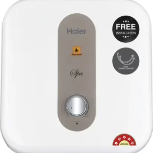Haier 15 L Storage Water Geyser Bacteria Proof System (ES15V-S1W, White)