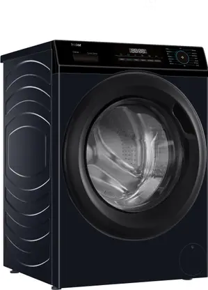 Haier 8 kg AI with Inverter Motor,Puristeam and Refresh Function, Anti Bacterial Technology, Super Drum 525mm with Custom Wash Programs Fully Automatic Front Load Washing Machine Black (EFL80-IM12IBIEBK) - Image 5