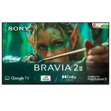SONY BRAVIA 2 II 139.7 cm (55 inch) 4K Ultra HD LED Smart Google TV with Built- in Chromecast (2025 model)