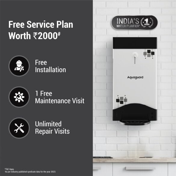 Aquaguard A-Star UV Water Purifier | Suitable for Municipal Water Only (TDS <200 ppm) | Not Suitable for Borewell/Tanker Water (TDS >200 ppm) | Free Service Plan worth ₹2000 - Image 4