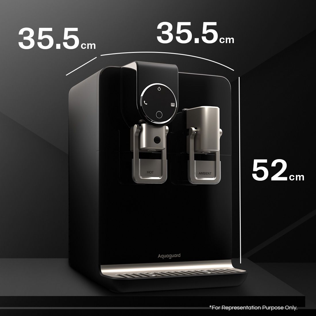 Aquaguard Aspire Blaze Insta UV+UF Stainless Steel Hot & Ambient Copper Water Purifier - Image 10