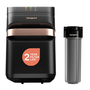 Aquaguard Aspire Designo 2X UTC UV + UF Water Purifier | 2 Year Filter Life | With Mega Sediment Filter