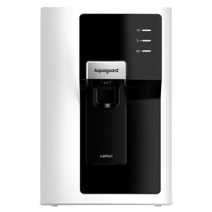 Aquaguard Enrich Astor 5L RO + UV + Alkaline 2X Water Purifier with Mega Sediment Filter (Black)