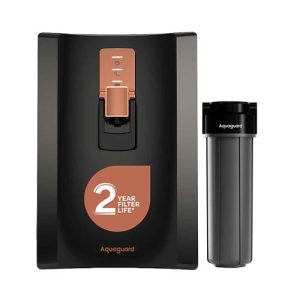 Aquaguard Enrich Superio 2X RO+UV Stainless Steel Water Purifier | 2 Year Filter Life | With Mega Sediment Filter