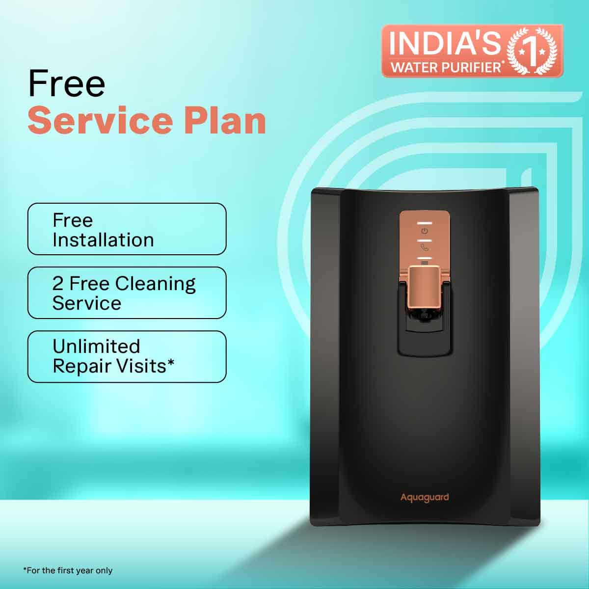 Aquaguard Enrich Superio 2X RO+UV Stainless Steel Water Purifier | 2 Year Filter Life | With Mega Sediment Filter - Image 8