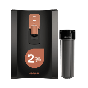 Aquaguard Enrich Superio 2X UV+UF Stainless Steel Water Purifier | 2 Year Filter Life | With Mega Sediment Filter