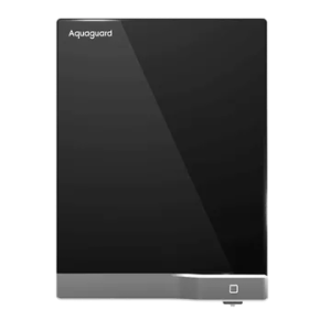 Aquaguard Slim Glass 3L UV Water Purifier with Active Copper Zinc Booster Technology (Black & Silver)