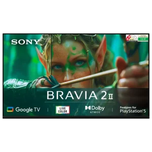 SONY BRAVIA 2 II 109.22 cm (43 inch) 4K Ultra HD LCD Smart Android TV with Built- in Chromecast (2025 model)