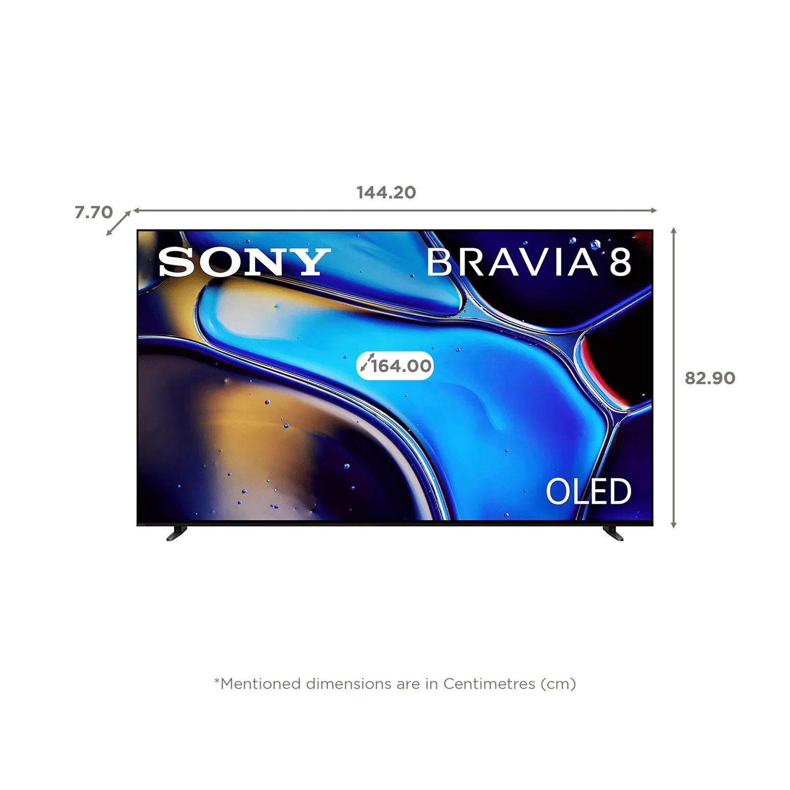 SONY BRAVIA 8 165.1 cm (65 inch) 4K Ultra HD OLED Smart Android TV with Dolby Vision & Dolby Atmos (2024 model)K-65XR80 - Image 3