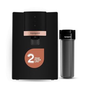 Aquaguard Neo RO+UV|2 Year Filter Life|3-in-1 Active Copper Technology| Additional Mega Sediment Filter|9 Stage Purification|6L storage|Works with All Water Sources