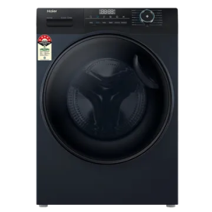 Haier 8 kg 5 Star Inverter Fully Automatic Front Load Washing Machine (HW80-IM12929CBK, Anti Bacterial Technology, Black)