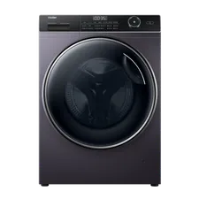 Haier 8 kg Fully Automatic Front Load Washing Machine (HW80-DM14959CS6U1, Direct Motion Motor, Starry Silver)