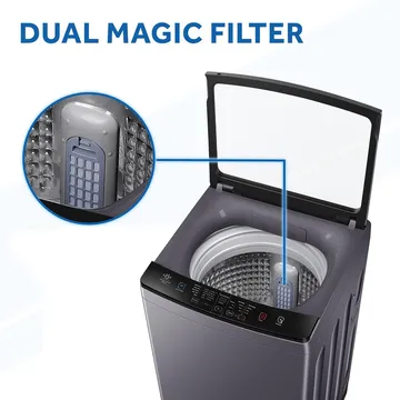 Haier 8 kg Fully Automatic Top Load Washing Machine (HWM80-H826S6, In-built Heater, Jade Silver) - Image 11