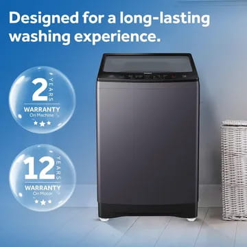 Haier 8 kg Fully Automatic Top Load Washing Machine (HWM80-H826S6, In-built Heater, Jade Silver) - Image 9