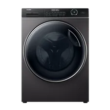 Haier 9 kg Fully Automatic Front Load Washing Machine (HW90-DM14959CS8U1, Direct Motion Motor, Dark Jade Silver)